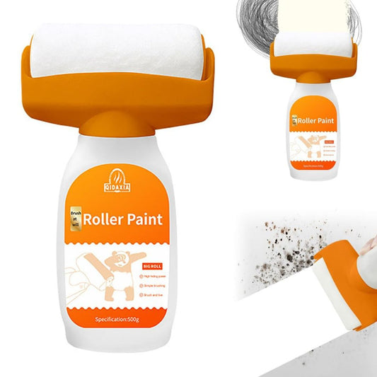 Magic Refillable Paint Roller Brush – Mess-Free Wall Repair & Instant Touch-Up Tool